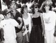 Jane Fonda, Tom Hayden and their children with Shirley Fonda at the Hands Across America.jpg
